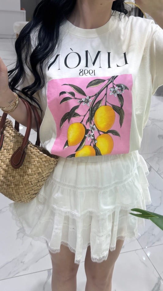 LİMON BASKILI TSHİRT