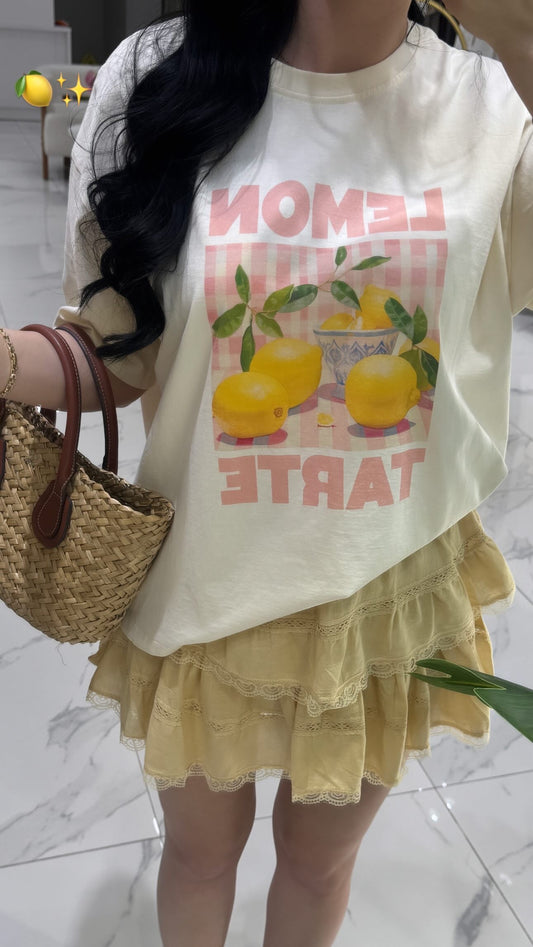 LİMON BASKILI TSHİRT