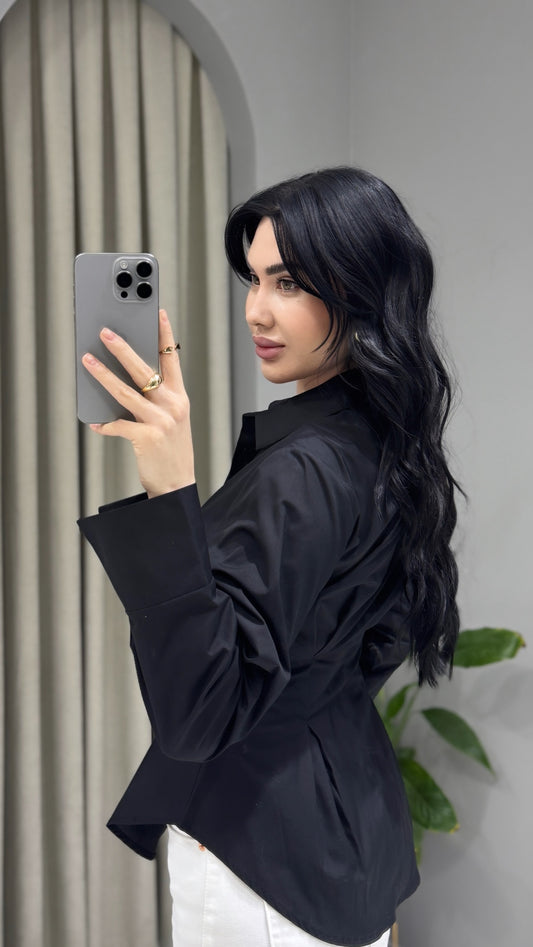 BELDEN OTURAN GÖMLEK