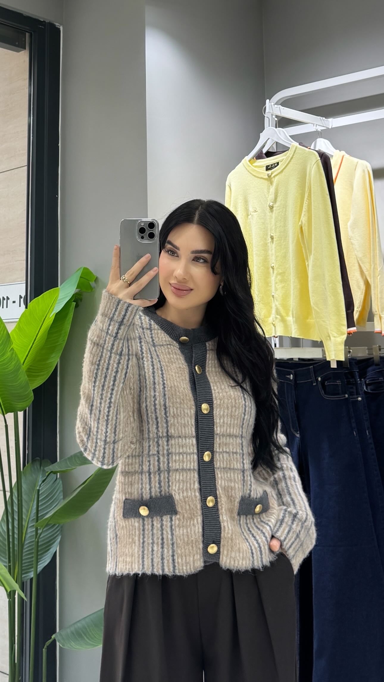 GOLD GÜĞMELİ HIRKA