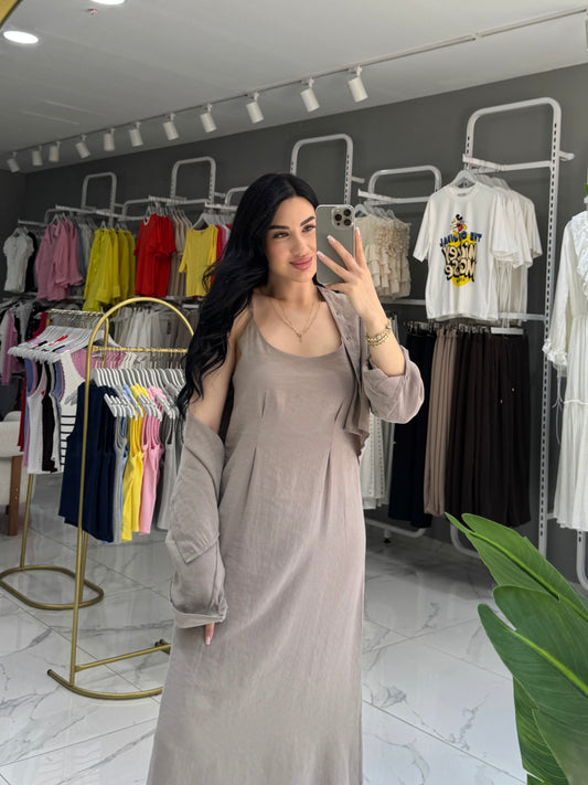 Gömlek Elbise Takım