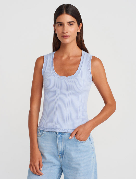 İnce Dokulu Triko Atlet