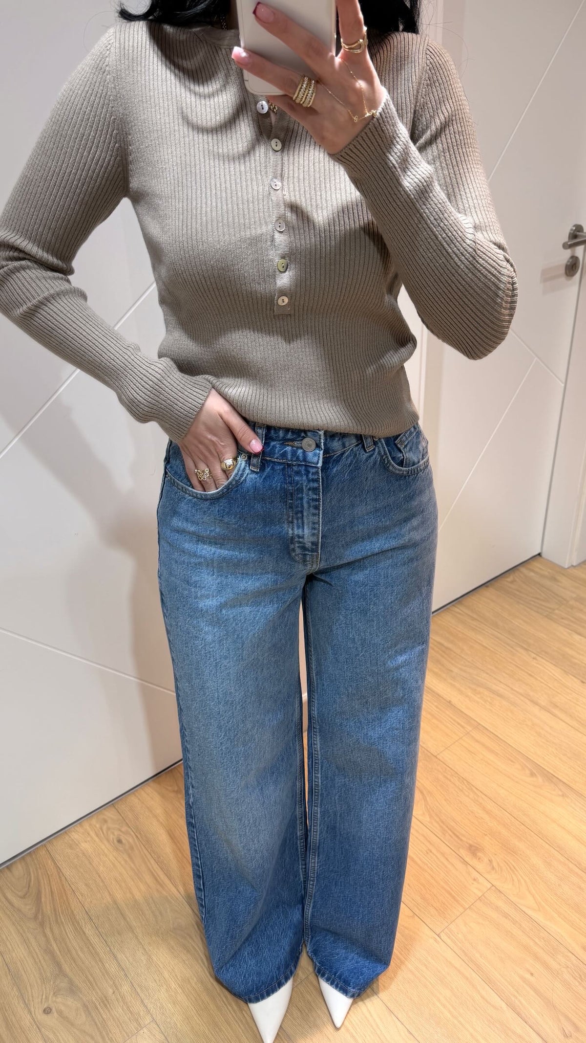 YÜKSEK BEL JEAN