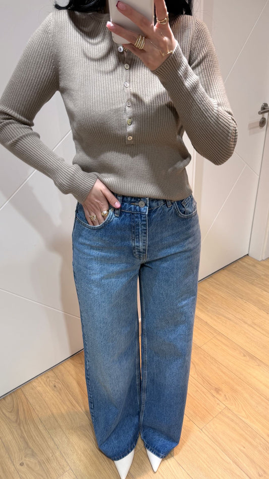 YÜKSEK BEL JEAN