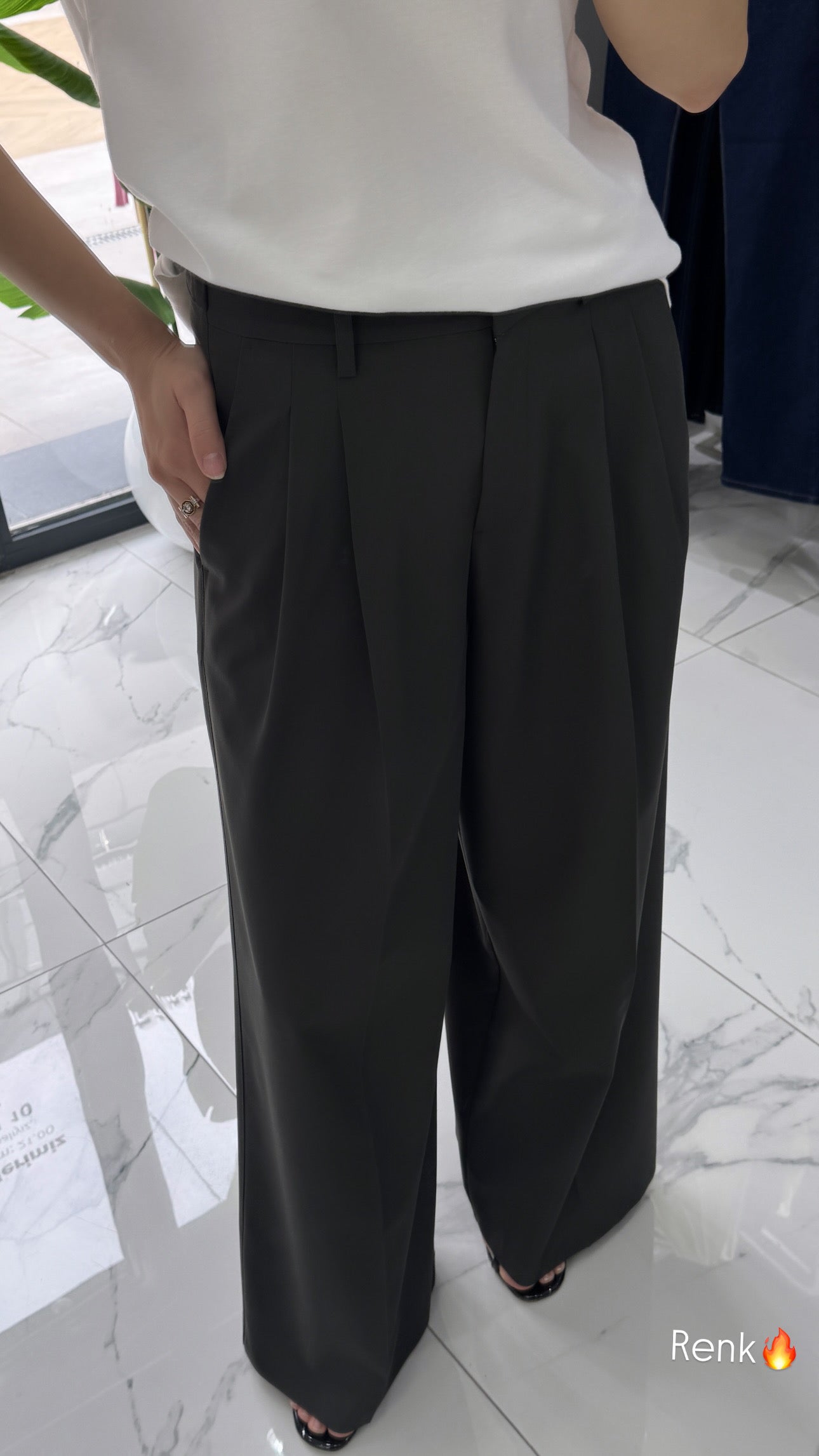 GENİŞ PAÇA PANTALON