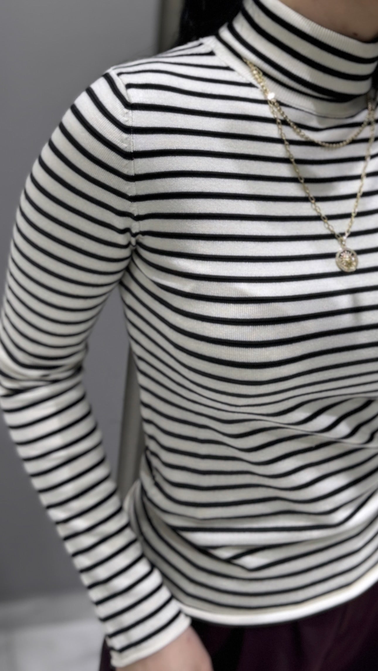 DİLVİN ÇİZGİLİ KAZAK