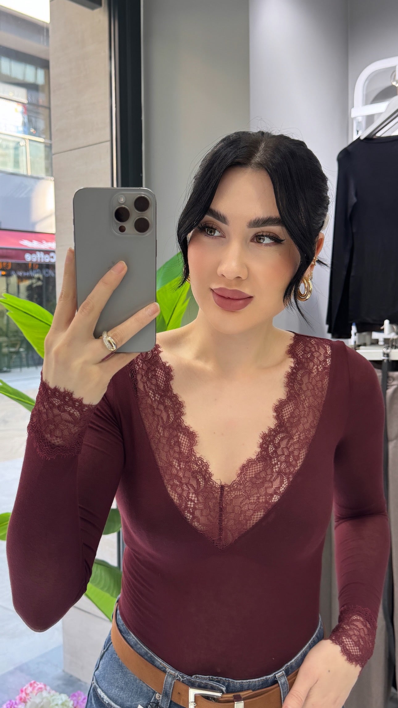 KAŞMİR DANTELLİ BLUZ