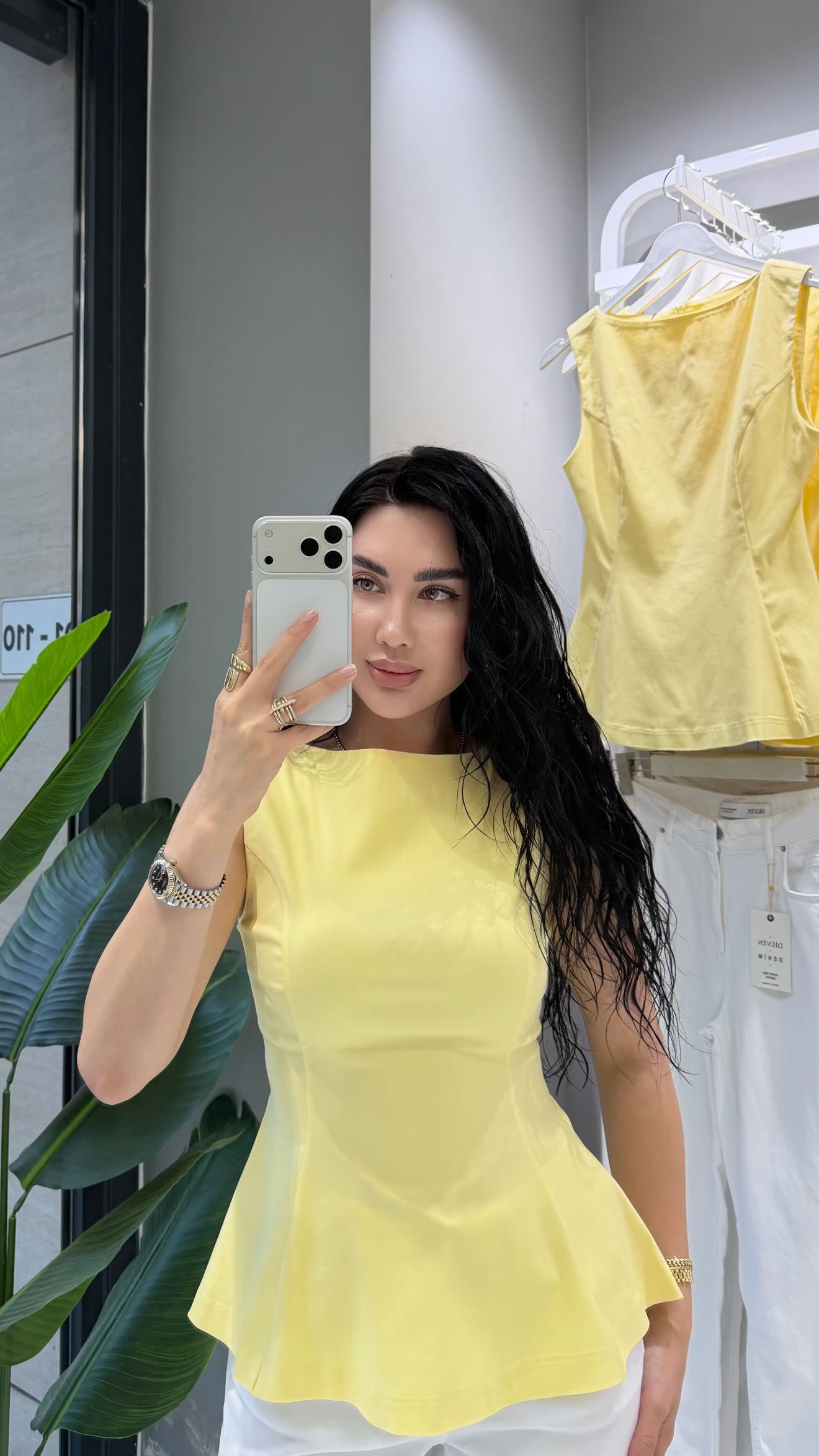 PEPLUM BLUZ