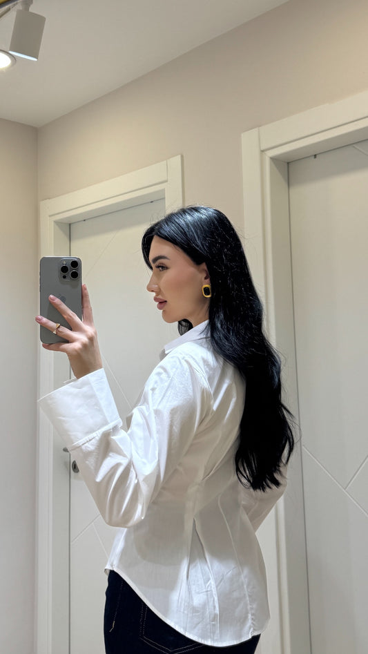 BELDEN OTURAN GÖMLEK