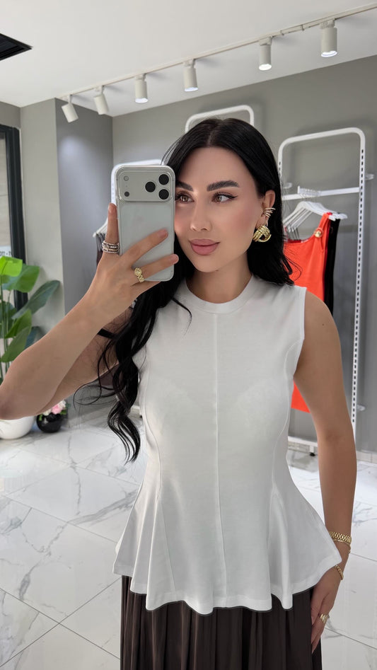 PEPLUM BLUZ