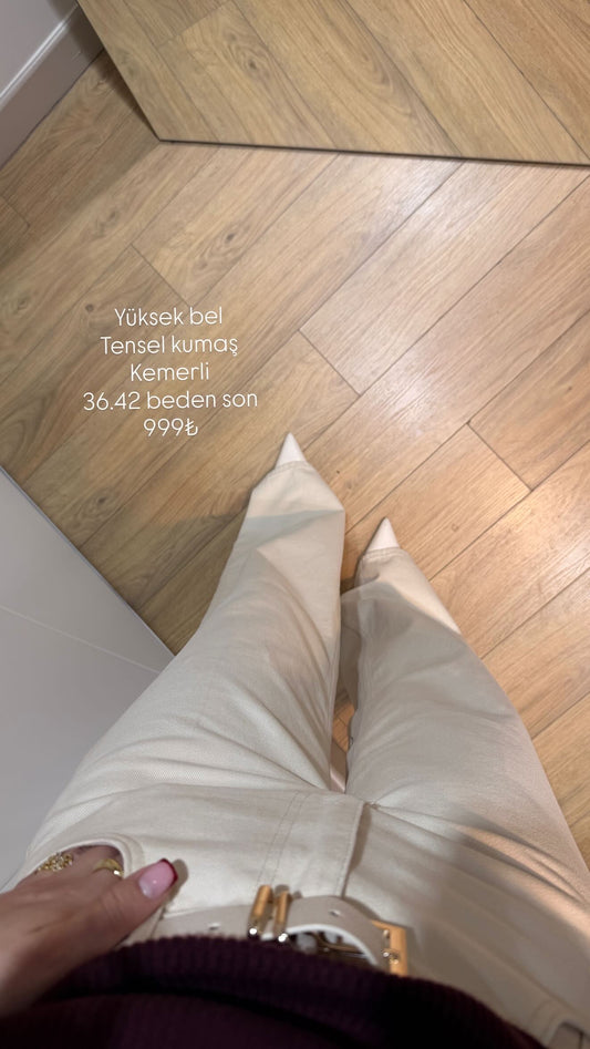 YÜKSEK BEL JEAN