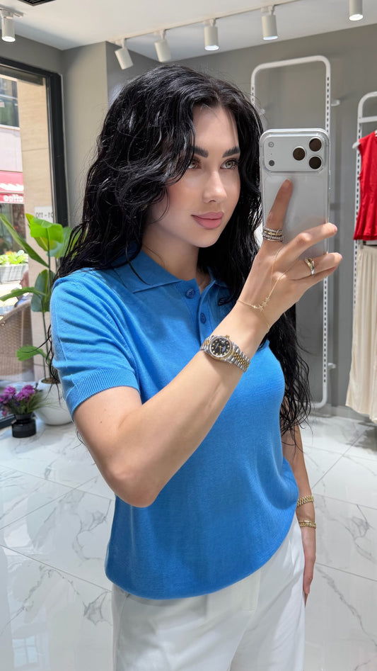 POLO YAKA KAŞMİR