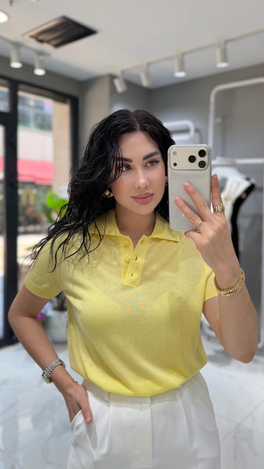 POLO YAKA KAŞMİR